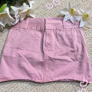 vintage mini fitted skirt